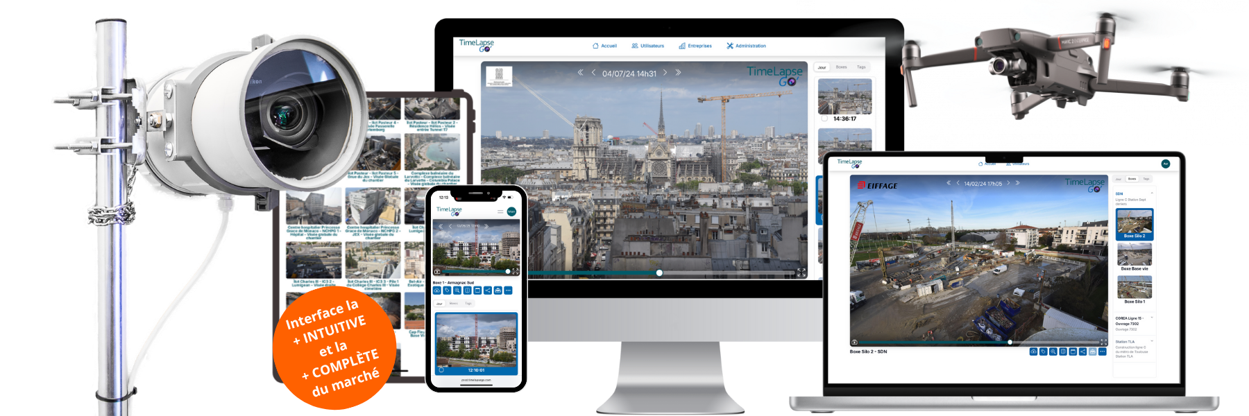 Dispositif TimeLapse Go'